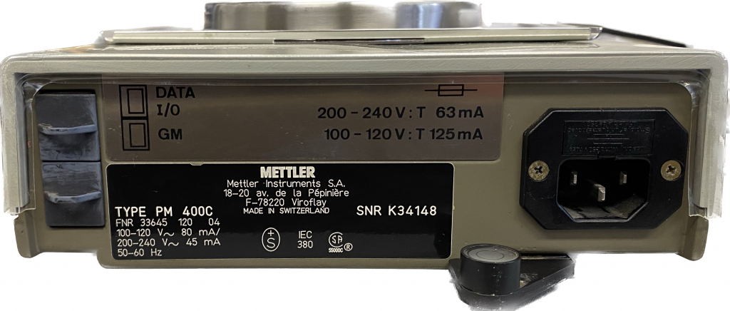 Mettler Toledo PM400C metrics carat balance 400g / 0,01g (V10.45)